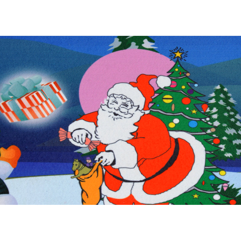 Tapis de porte merry christmas Silvana