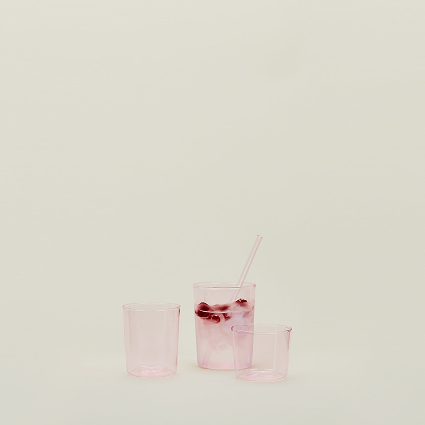 Essential Glassware , 12 oz., Blush