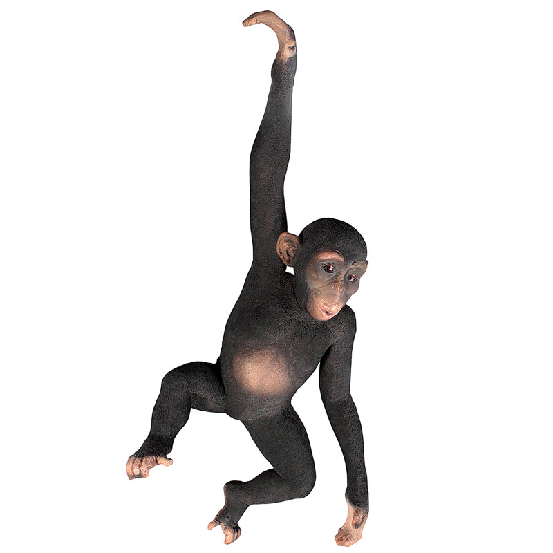Hanging Jungle Monkey Statue