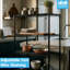 Harbour Housewares 4 Tier Adjustable Wire Shelving Unit