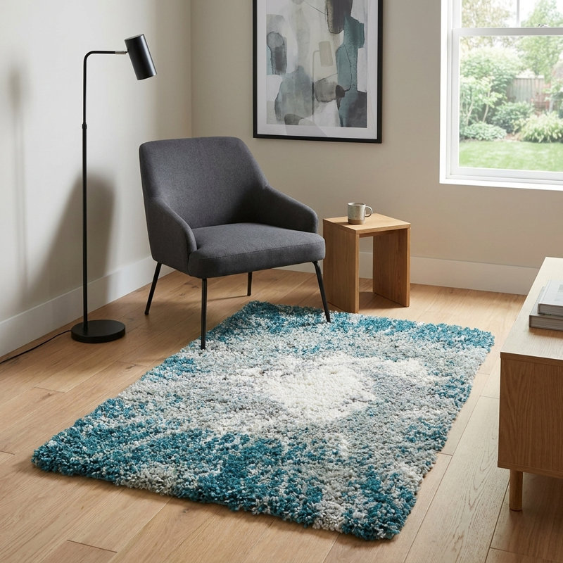  Tapis velours doux au toucher, Rectangle 2 pi x 3 pi 1 po