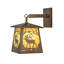 Luminaire à cloison d'extérieur 2 lumières