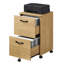 Classeur vertical mobile 2 tiroirs Cambrie-720686003