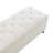 Linen Button-Tufted  Storage Bench-1022040290