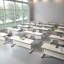 Ensemble de table pliable de conférence et de formation mobile-610910384