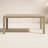 Joly Rectangular Acacia Outdoor Dining Table With Umbrella Hole , in. W in. D-1641027601-1717160597