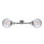 Éclairage de salle de bain à intensité variable 2 lumières Clementina-32985992-32985991-32985999