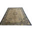 1920s Beige Ground Medallion Traditional Motif Antique Chinese Peking Wool Rug 6'0" x 9'0"