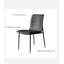 Chaise de salle à manger en cuir à pattes pour chat Italian Minimalist Home-2053506623