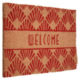 Paisley Non-Slip Geometric Indoor Doormat