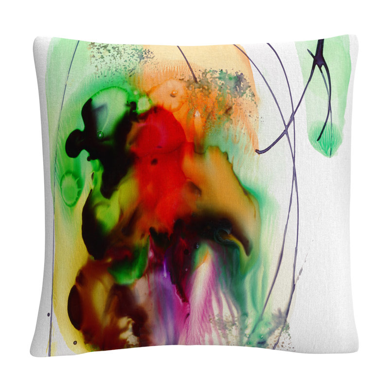 Abstract Decorative Throw Pillow
