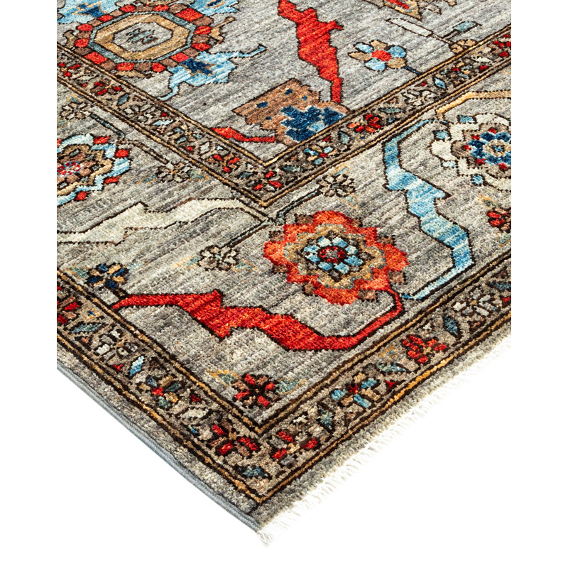 One-of-a-Kind 6'3" X 9' Hand Knotted Area Rug