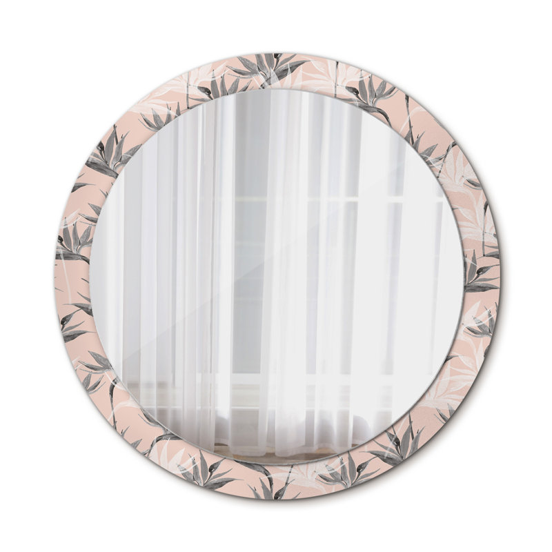 Huldar Glass Flat Wall Mirror