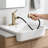 Single Handle Pull Out Bathroom Faucet With Drain Assembly-119623780