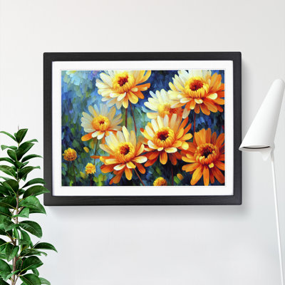 Chrysanthemum Flowers Vol.3 - Framed Print