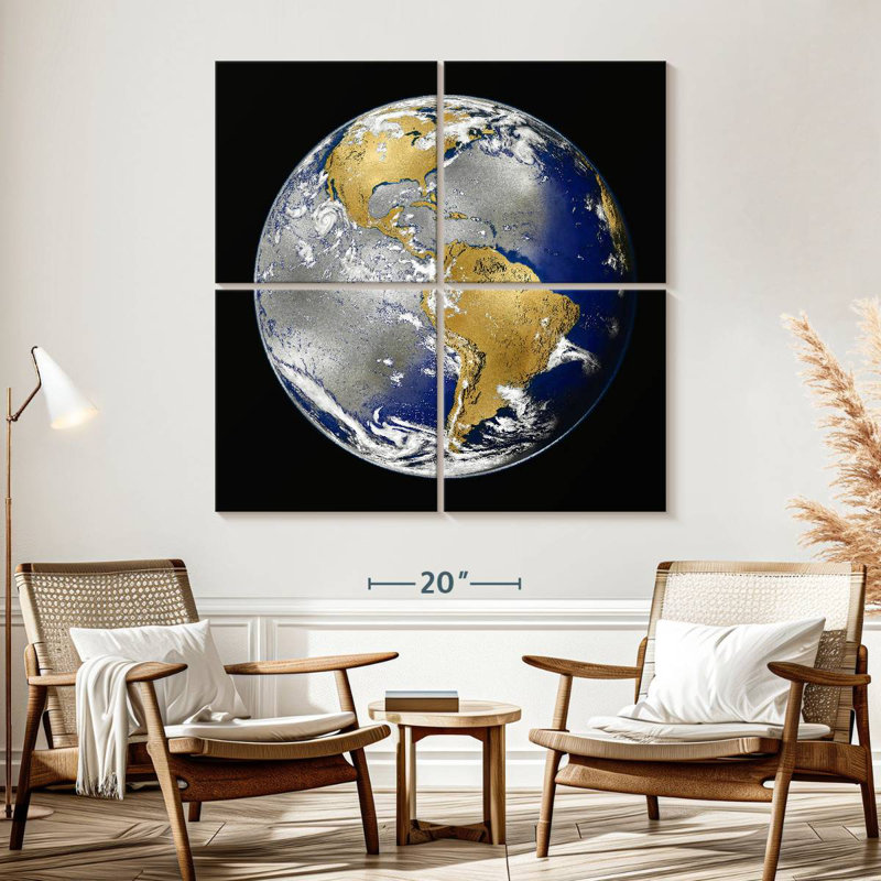 Oberle World Turning I, 57" H x 57" W
