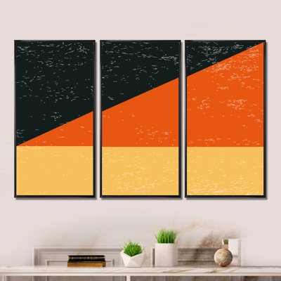 " Minimal Geometric Compostions Of Elementary Forms IV " 3 - Pieces