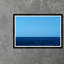 Two Shades Of Blue On The Horizon Print by Tim Klein
