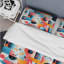 Literie rose et bleue Popart-1480436931