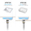 Bathroom Sink Pop Up Drain Stopper with 12" tailpiece, without Overflow-88893315