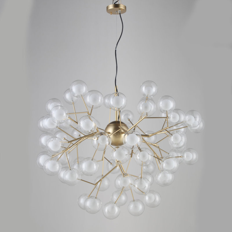 Lustre sphère spoutnik 63 lumières Shipe