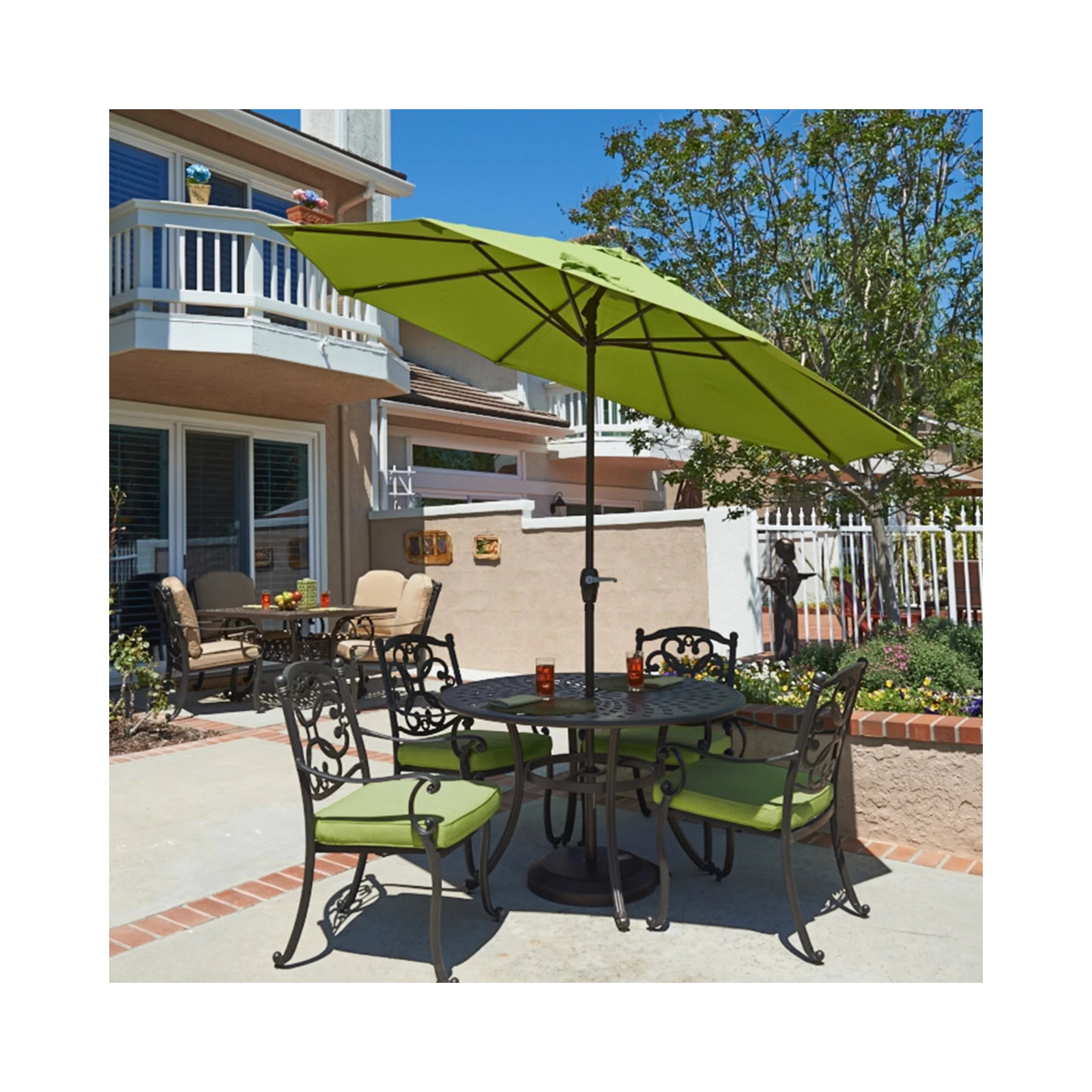 Stevie 108'' Outdoor Umbrella, Kiwi Performance