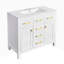 Armoire de salle de bain moderne simple à 4 tiroirs Bathroon-935261479