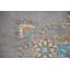 Tapis gris délavé traditionnel 10 x 13