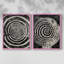 ABSTRACT Series CLVII - Reproduction encadrée de qualité supérieure - prête à être accrochée - aucun clou requis - aucun clou requis-601469214-601469190