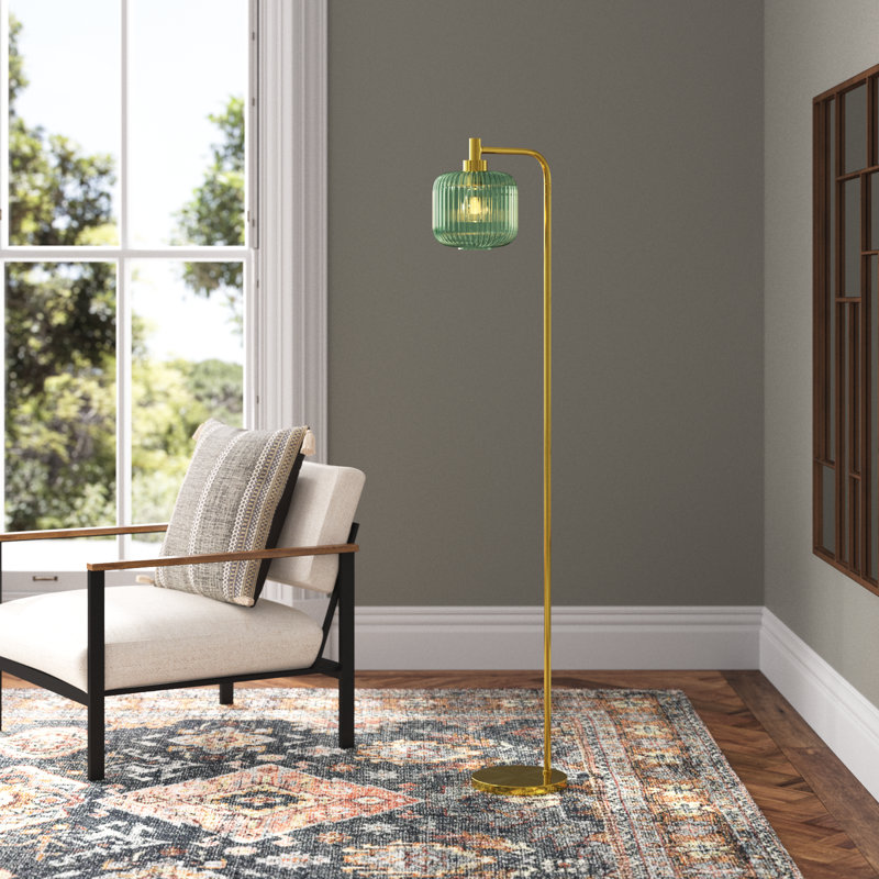 Gracieleigh 63" Arched Floor Lamp