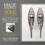 «Vintage Snowshoes», reproduction encadrée - bois massif-460456881-460456892