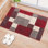 Tapis rouge / gris Allyne