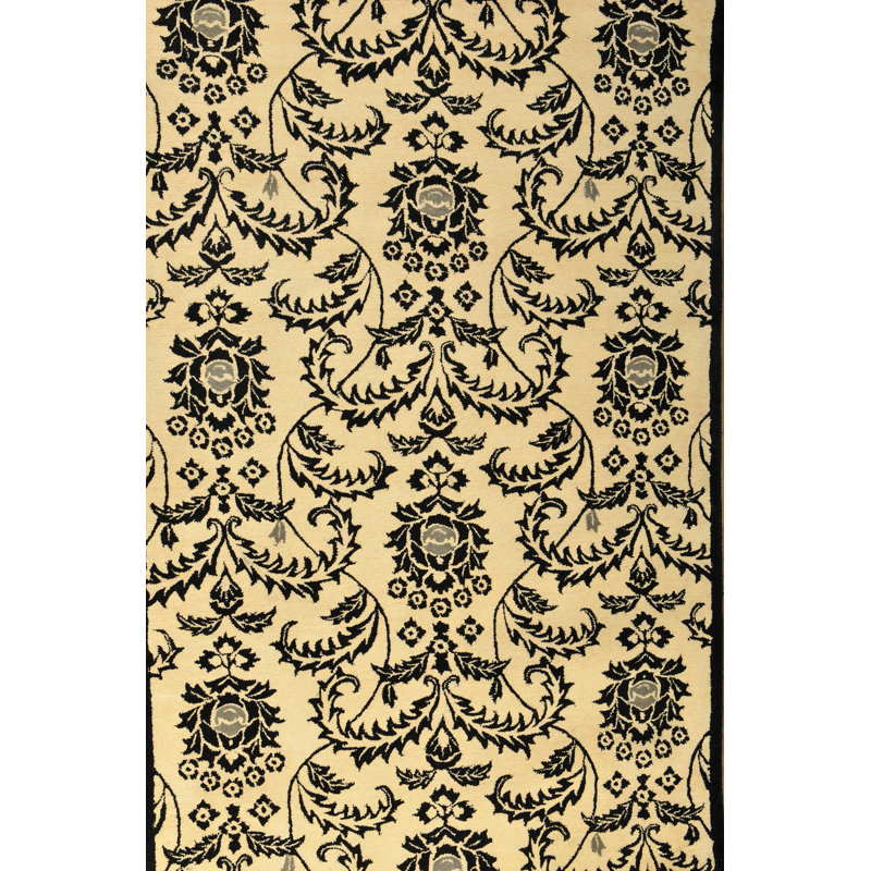 Colyt Wool Ikat Indoor Rug, Square 1'6"