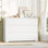Commode double moderne 6 tiroirs l 47,2 po