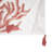 Seaside Embroidered Coral Table Runner