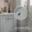 Rangement inclinable pour salle de bain pour salle de bain avec panier inclinable à deux compartiments