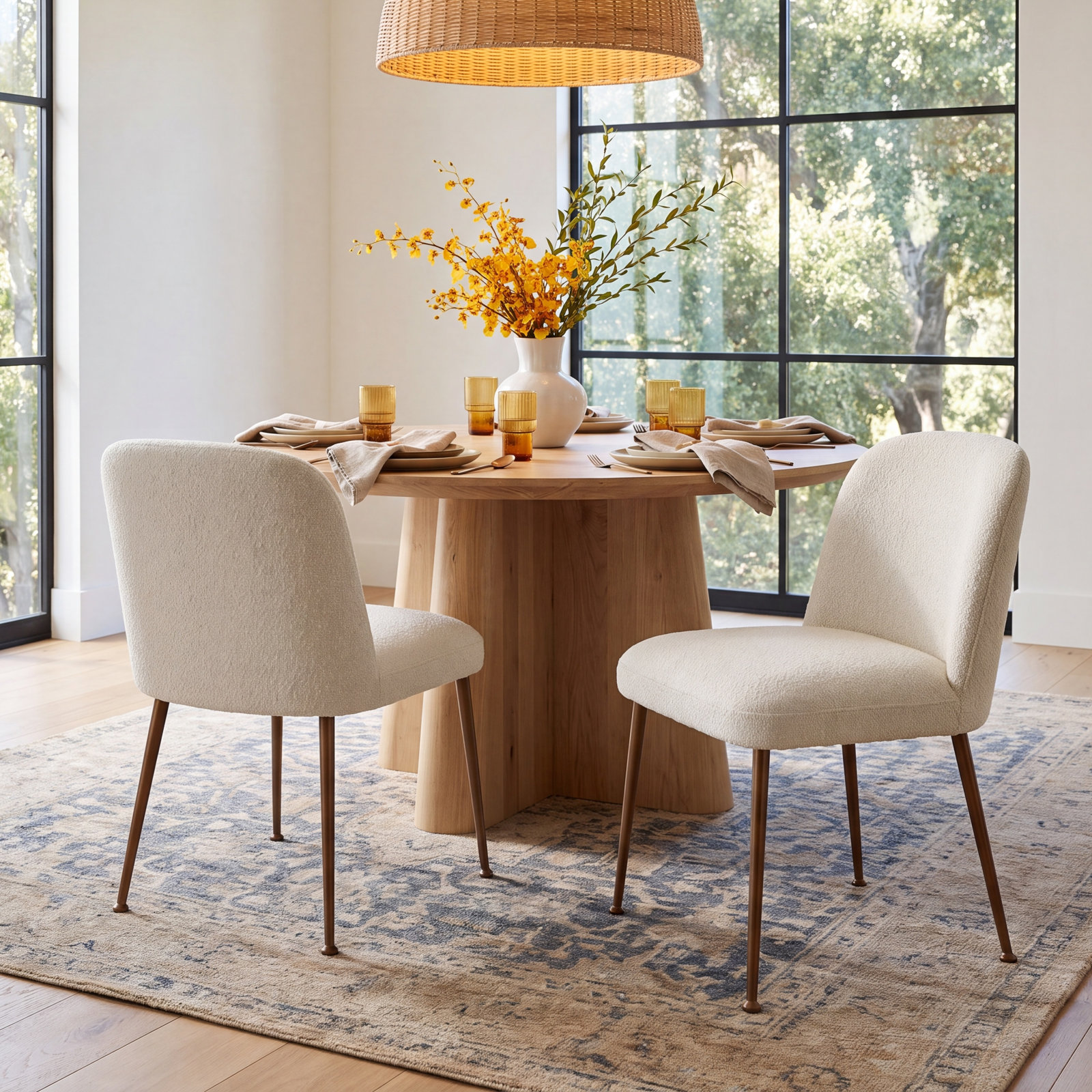 Ruebin Linen Dining Chair