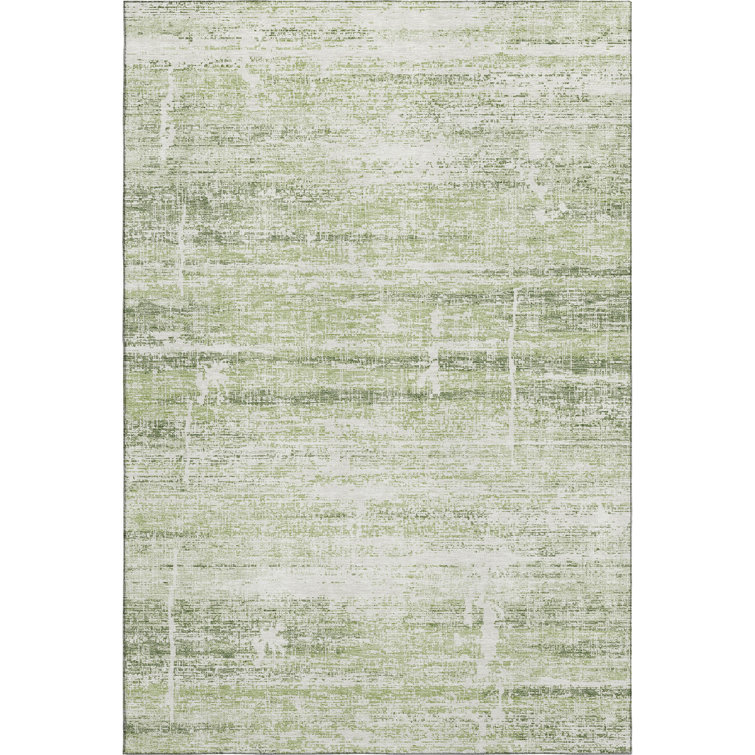 Premium Machine Washable Gerardo Aloe Rug
