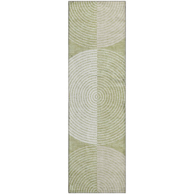 Premium Machine Washable Mayfield AMF2281 Geometric Rug
