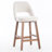 Mid-Century Modern Armless Upholstered Counter Stool-1760559298