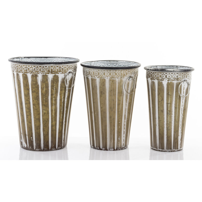 Leeming Metal Pot Planter