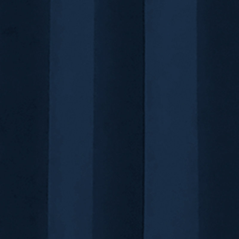 Boehme Solid Room Darkening Grommet Single Curtain Panel, Navy, 50" W x 144" L