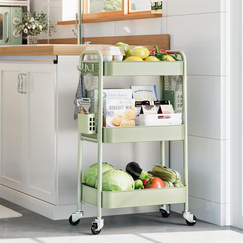 79cm H x 44cm W Trolley with Wheels