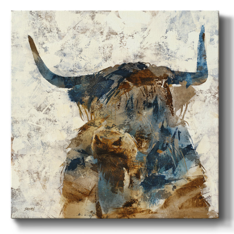 Highlander sur impression sur toile