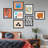 " Floral Flower Pattern Fine Art Portrait Abstract Geometric " 7 - Pieces-92573475-92573476
