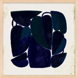 Blue Floral Print by StudioM