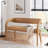 Modway Pinnacle Vegan Leather Accent Bench-91110977