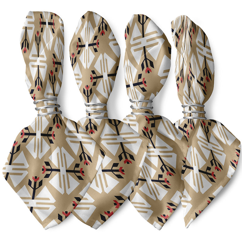 Ensemble de serviettes 4 pièces Musser, Taupe