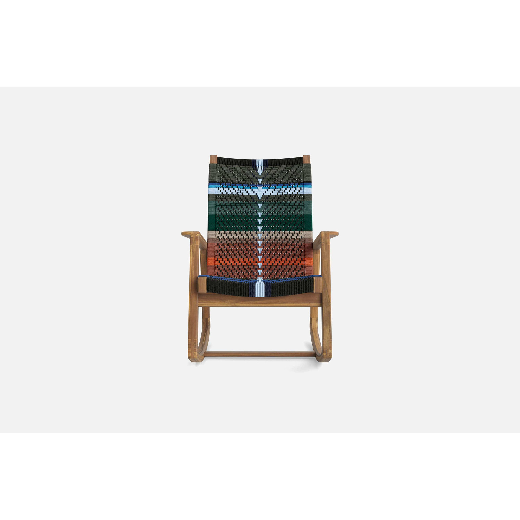 Amador Rocking Chair, Serena Pattern, Natural