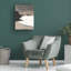 Art mural sur toile tendue - "Ocean polaire I" de Michael Willett pour décoration de salon, de chambre à coucher ou de bureau - 14 x 19